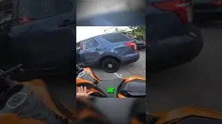 Байкеру попался Очень серьёзный КОП 🏍️👮