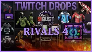 Rust Twitch RIVALS 4 & Support Streamer Event!