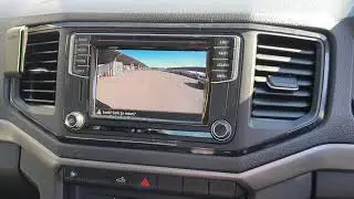 Vw amarok integrated reverse camera 😎