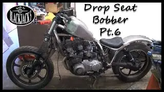 Kawasaki GT550 Drop Seat Bobber Build Part 6