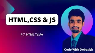 How make HTML table