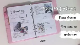 МОЙ ЕЖЕДНЕВНИК // Планирование на февраль 2019 | BULLET JOURNAL