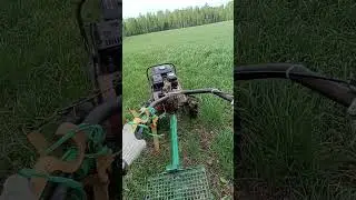 ПРЁМ НА МОТОБЛОКЕ В ЛЕС