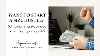 Start a side hustle - what's stopping you.