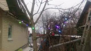 12 В гирлянда