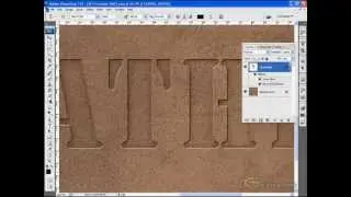 ActionFx.com - Pressing Shapes itno Leather - Photoshop Tutorial