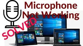 Microphone not working windows 10