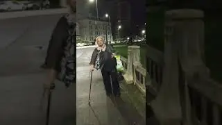 Drunk grandma & her misbehaving handbag lol