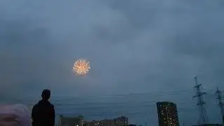 Санкт-петербург: салют на день города южно приморский парк.