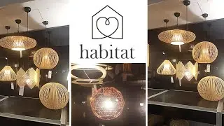 HABITAT LUMINAIRES 11-06 ⭐SUSPENSIONS POUR SALON &CUISINE ⭐ (+lampes de table)