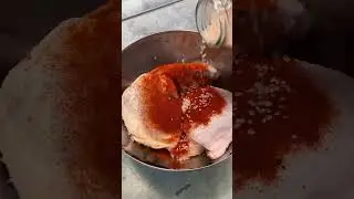 Куриные бёдра с мёдом и горчицей.