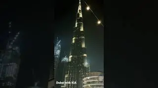Burj khalifa with kia