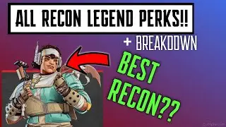 Apex Legends Update - All Recon Legend Perks