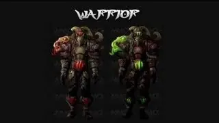 Warrior Season 14 PvP set (Orc) 1080P HD