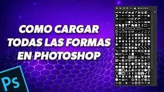 SOLUCIÓN: Formas predeterminadas en Photoshop CC 2024