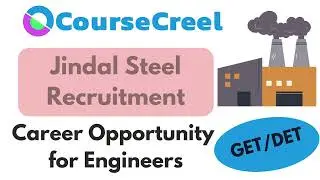 Jindal Steel Recruitment | Job Opportunity | Engineers | Manufacturing | Industry