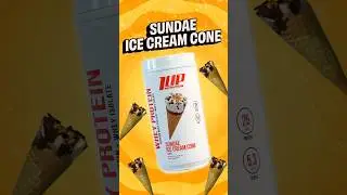 NEW SUNDAE ICE CREAM CONE WHEY PROTEIN! #1upnutrition #1uplifestyle