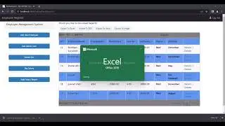 Creating Excel, PDF, and Word Reports in C# MVC Project