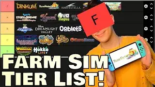 Face Reveal + Ranking Every Farming Game I played in 2022!