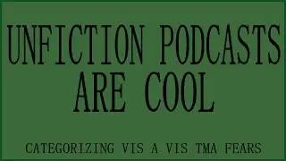 Unfiction Podcasts Are Cool