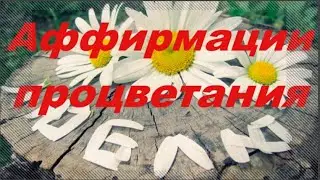 АФФИРМАЦИИ ПРОЦВЕТАНИЯ #Аффирмации