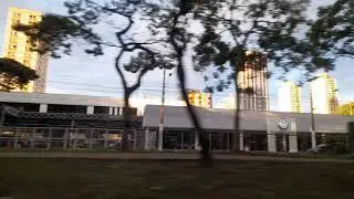 São Paulo Brazil at sunset