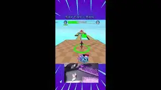 🔴Roblox Obby Keyboard Player With Handcam! #roblox #shorts