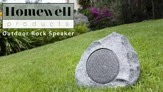 Outdoor Rock Speaker by Homewell.  5.0 Bluetooth Portable Solar Powered Speaker.