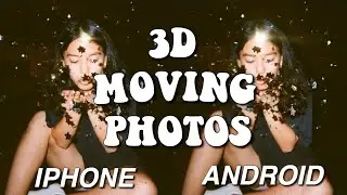 HOW TO GET THE TRENDY 3D EFFECT ON PICTURES | ANDROID & IPHONE (EASY!)