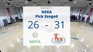 NEKA 26 - 31 Pick Szeged | Full Game Highlights | K&H 2021-2022 | 11.2.2022