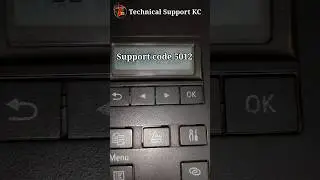Support Code 5012 Canon Printer