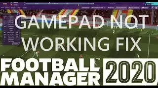 Football Manager 2020 gamepad not working fix   Steering Wheel not detected fix   Repair gamepad iss
