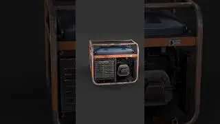 3D Generator Prop – AAA Environment Asset  
