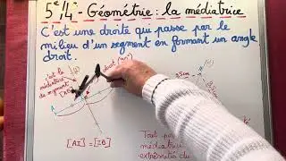 5/4ème - la médiatrice@LescoursdeSandra