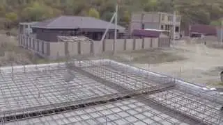 Монолитное перекрытие, армирование и монтаж