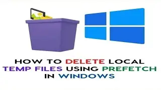 How To Delete Local Temporary Files Using Prefetch In Windows✅🔥|| 2022 || EDUCATIONAL TUTORIAL