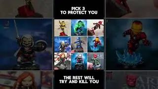 Who you taking? #cmongames #marvel #paintingminiatures #chibi