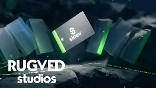 Futuristic CGI Card Reveal Sleev by Sentry Enterprise with Green Energy World