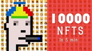 الطريقة الصحيحة لعمل 10000 NFT خلال دقائق مع ال Metadata