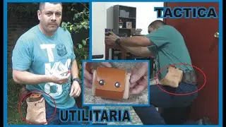 Bolsa de recolección tipo bushcraft y un poco tactica