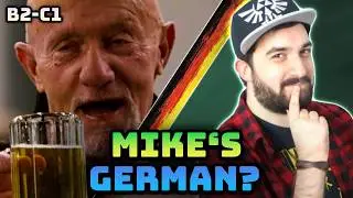 German Reacts to Mike Ehrmantraut Speaking German in Better Call Saul | Daveinitely