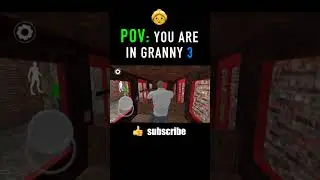 Is this what playing as Granny in Granny 3 looks like?  😱😎 
