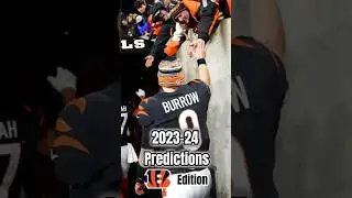 Way-Too-Early NFL Predictions - Bengals #nfl #bengal #bengals   #nflpredictions #football
