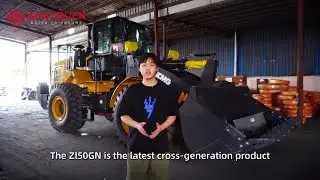 XCMG ZL50GN Wheel Loader Performance Display
