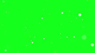 CC0 Free Chroma Key Green Screen Looping Snow Animation 4K