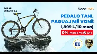 Biçikleta me 0% interes - SuperMart Albania