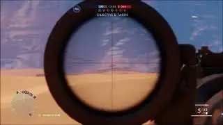 He didn't see that one coming - 685m Headshot Battlefield 1