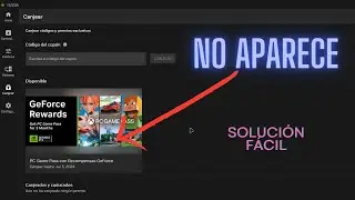 NO APARECE CÓDIGO GAMEPASS NVIDIA! - SOLUCIÓN