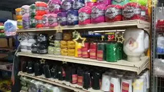 Inilah stok manik dan benang kami di kedai Soning Enterprise