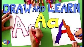 Learn How to Draw Letter Aa | Fun Letter Drawing for Kids